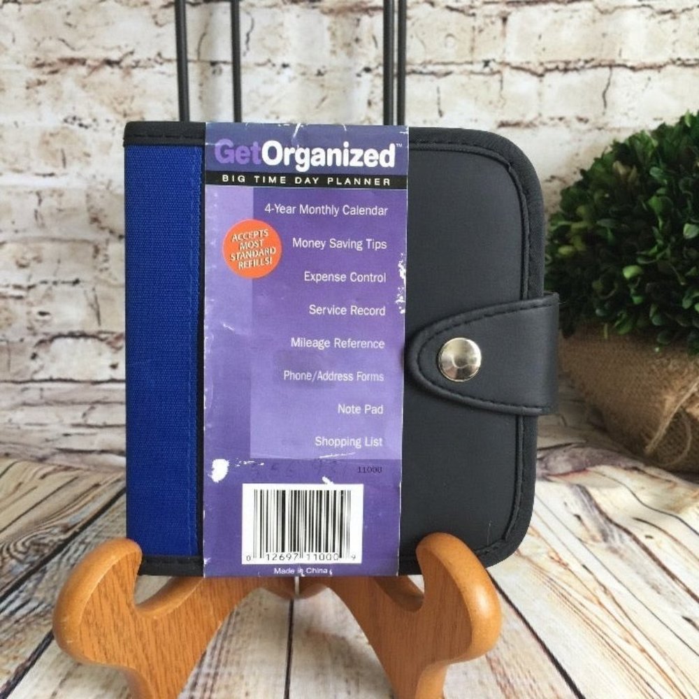 Big Time Organizer Day Planner Spiral